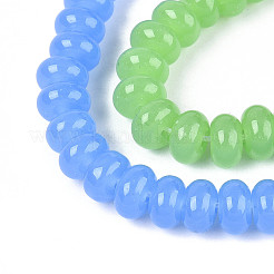 Imitation Jade Glass Beads Strands&nbsp;GLAA-T025-6mm-17