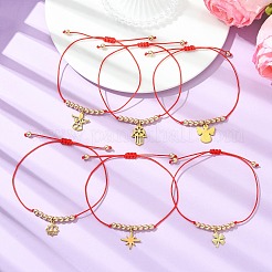 304 Stainless Steel Charm Bracelets&nbsp;BJEW-JB13684