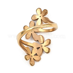 304 Stainless Steel Adjustable Rings for Women&nbsp;RJEW-U029-03G