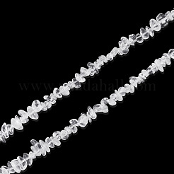 1 Strand Natural Quartz Crystal Chip Beads Strands&nbsp;G-TAD0001-08