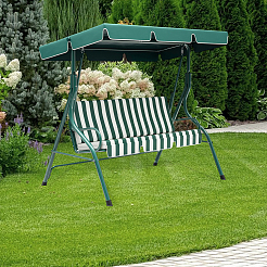 Oxford Cloth Stripe Outdoor Swing Cover&nbsp;AJEW-WH20816-213B