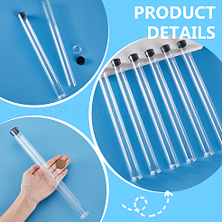 Transparent PC Plastic Bead Storage Tubes&nbsp;AJEW-WH0673-21A