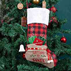 2Pcs 2 Style Christmas Socks Gift Bags&nbsp;HJEW-SZ0001-08