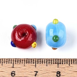 Handmade Lampwork Bumpy Beads&nbsp;LAMP-ZX003-07
