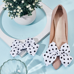 2Pcs Bowknot Polyester Shoe Decoration&nbsp;FIND-DR0001-64A