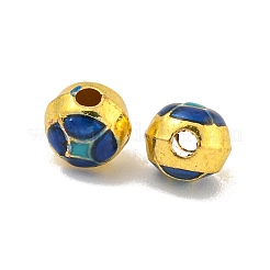 Rack Plating Brass Enamel Beads&nbsp;KK-P277-36G-03