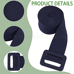 1Pc Cloth Waist Belts with Alloy Buckles for Coat&nbsp;AJEW-GF0015-07B