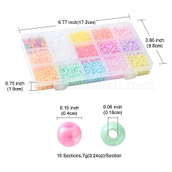 105G 15 Style Mixed Style Acrylic Beads&nbsp;MACR-FS0001-33