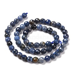 Natural Dumortierite Beads Strands&nbsp;G-E571-06A