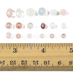 ガラスビーズ  混合図形  ミックスカラー  4~8x3~8mm  穴：0.4~1.2mm&nbsp;EGLA-FS0001-54B