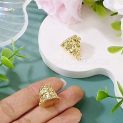2 Pcs Brass Pendants&nbsp;KK-TA0003-11G