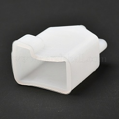 家のシリコンモールド  レジン型  UVレジン用  エポキシ樹脂ジュエリー作り  ホワイト  24x32x43mm  完成品：21x27x41mm&nbsp;DIY-F066-07