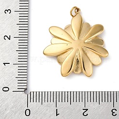 316 Stainless Steel Rhinestone Pendants&nbsp;STAS-K258-39E-G