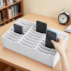 Wood Desktop Storage Box&nbsp;AJEW-WH0709-397