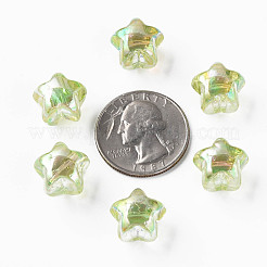 1-Hole Transparent Acrylic Buttons&nbsp;MACR-S373-129-C02