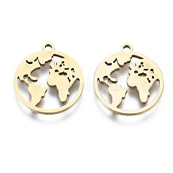 201 Stainless Steel Pendants&nbsp;STAS-T044-196G