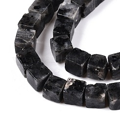 Natural Larvikite Beads Strands&nbsp;G-T139-8x8-25A