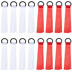 24Pcs 2 Colors Polyester Cheerleader Pom Poms Labels Ribbon&nbsp;FIND-CN0002-32