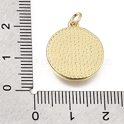 Brass & Natural Shell Pendants&nbsp;SH-CBA7C77-06G