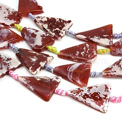 Natural Fire Crackle Agate Beads Strands&nbsp;GG-CBAE0EB-02D