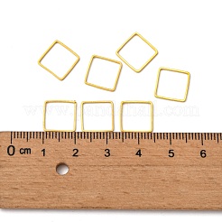Square Brass Linking Rings&nbsp;EC03010mm-G