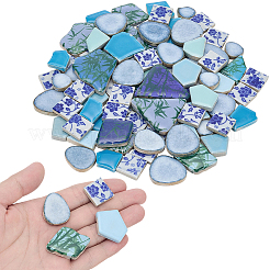 500G 4 Styles Mosaic Tiles Porcelain Cabochons&nbsp;DIY-SP0007-73