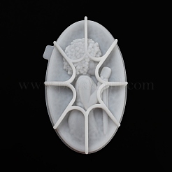 Jazz Women Singer Shape Display Decoration DIY Silicone Statue Mold&nbsp;LS-DIY-K072-04