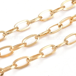 Ion Plating(IP) 304 Stainless Steel Paperclip Chains&nbsp;CHS-F009-02A-G