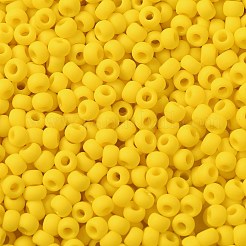 TOHOラウンドシードビーズ  日本製シードビーズ  （42bf）不透明な霜の日差し  8/0  3mm  穴：1mm  約222PCS /ボトル  10 G /ボトル&nbsp;SEED-JPTR08-0042BF
