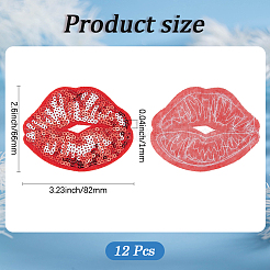 Polyester Cloth Patches&nbsp;PATC-WH20006-009