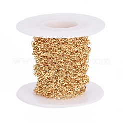 Brass Figure 8 Chain&nbsp;CHC-G007-02G