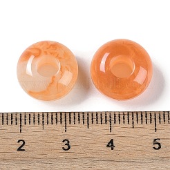 Two Tone Resin European Beads&nbsp;RESI-F055-09