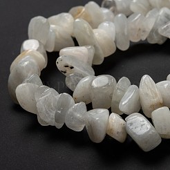 天然レインボー ムーンストーン ビーズ 連売り  チップ  6.5~14x5.5~7.5x1.5~6mm  穴：0.8mm  約210個/連  31.50インチ（80cm）&nbsp;X-G-A200-02