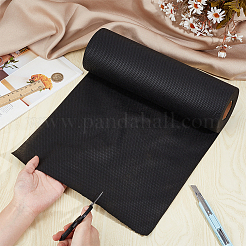 ナイロン生地  芯地用  ブラック  30.5cm  30ヤード/ロール&nbsp;DIY-WH0048-85B