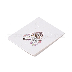 Rectangle Paper Earring Display Card with Hanging Hole&nbsp;CDIS-C004-01D