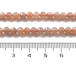 Natural Sunstone Beads Strands&nbsp;G-H080-B01-01