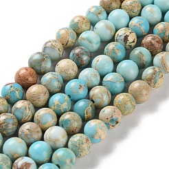 Dyed Natural Regalite/Imperial Jasper/Sea Sediment Jasper Beads Strands&nbsp;X-G-B124-C01-15