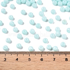 Opaque Baking Paint Glass Beads&nbsp;DGLA-T004-03P