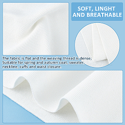 Cotton Stretch Kintted Rib Fabric&nbsp;DIY-WH0002-69C