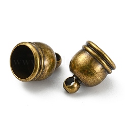 Brass Cord Ends&nbsp;KK-D217-10x8-AB-NF