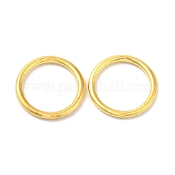 合金はんだ付けされた閉じた丸カン  ラウンド  ゴールドカラー  12x1.2mm  16ゲージ  内径：9.3mm&nbsp;KK-WH0052-05D-G