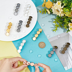 DIY Blank Dome Hair Barrettes Jewelry Kits&nbsp;DIY-UN0004-70