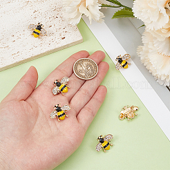Bee Enamel Pins&nbsp;JEWB-WH0030-105A