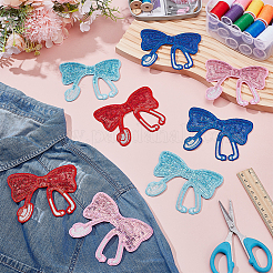 8Pcs 4 Colors Computerized Embroidery Cloth Self Adhesive Patches&nbsp;PATC-WR0001-18