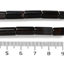 Natural Black Agate Beads Strands&nbsp;G-NH0019-A02-01