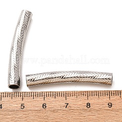 304ステンレスチューブビーズ  ステンレス鋼色  40.5x7.5x6mm  穴：4.8mm&nbsp;SA-CBA4D96-15C-P