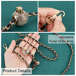 1Pc PU Leather Adjustable Bag Straps&nbsp;FIND-WR0009-67B