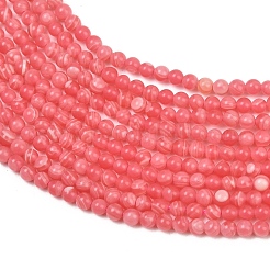 Dyed Synthetic Rhodochrosite Beads Strands&nbsp;GG-CBA0389-A03-2mm