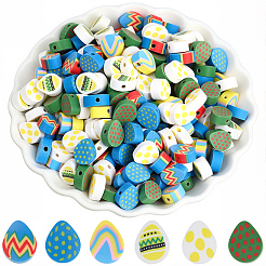350Pcs Handmade Polymer Clay Beads&nbsp;CLAY-PA0001-46