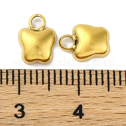 304ステンレススチールペンダントラインストーンセッティングイオンプレーティング（IP）  蝶  18KGP本金メッキ  8.5x6.5x2.8mm  穴：2mm&nbsp;STAS-D194-01G